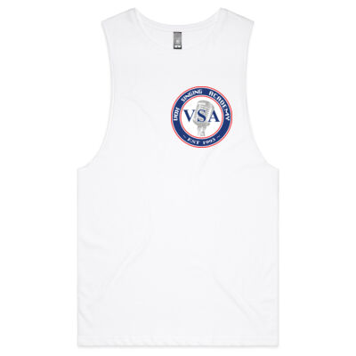 Classic Vox Singing Academy Logo on front & back tank top. Thumbnail