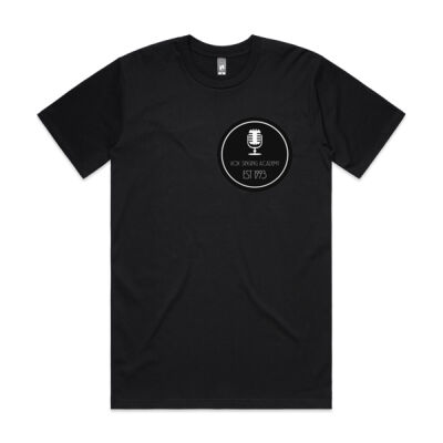Microphone Logo on heavy cotton T-shirt. Thumbnail